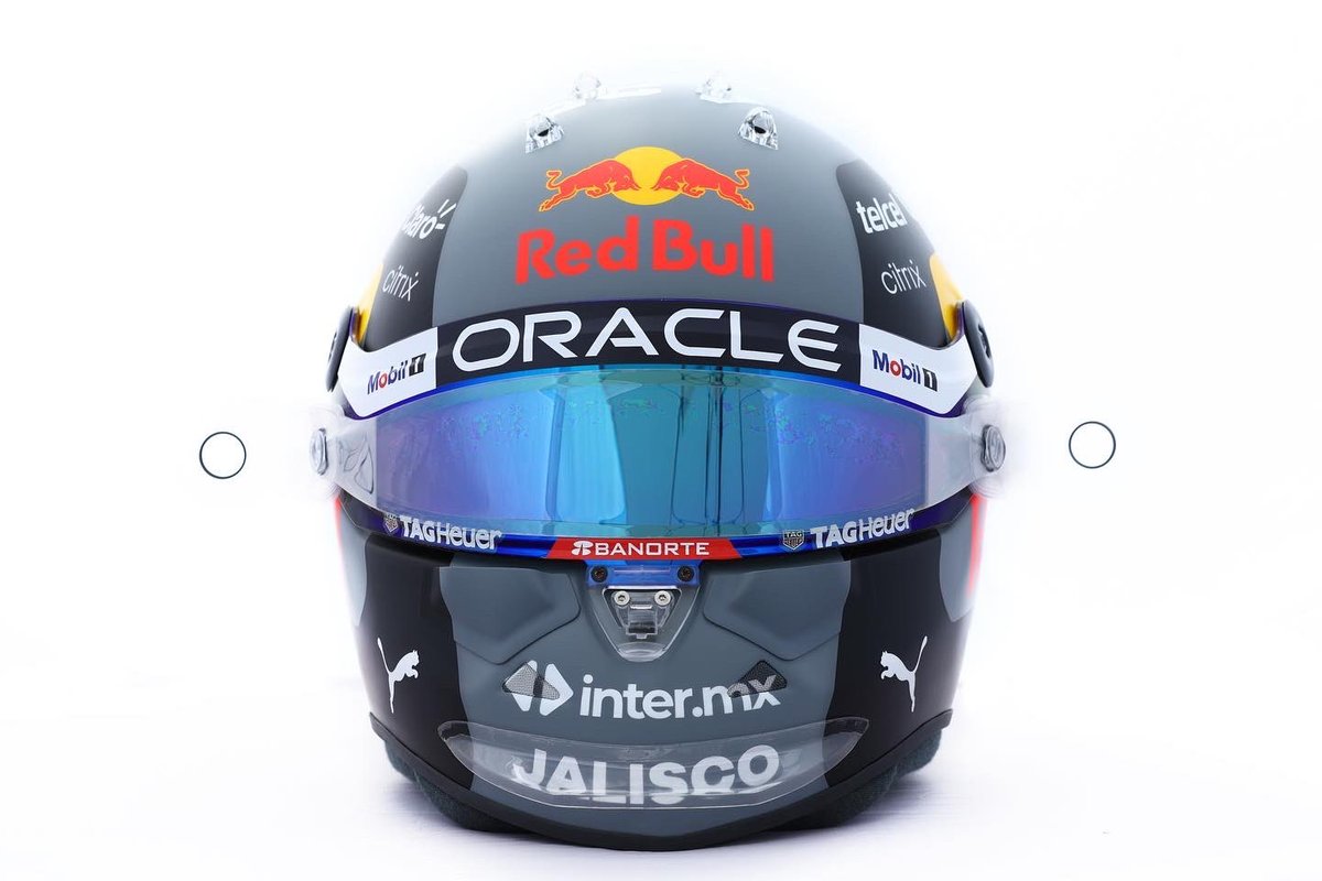 Casco de Sergio Pérez, Red Bull Racing