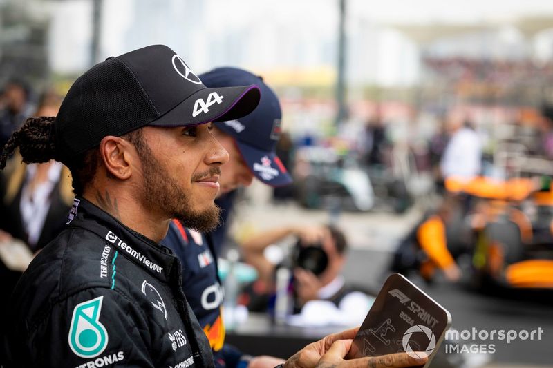 Lewis Hamilton, Mercedes-AMG F1 Team, in Parc Ferme 
