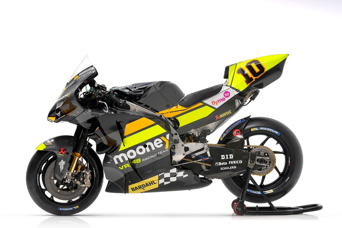 VR46 Racing Team bike
