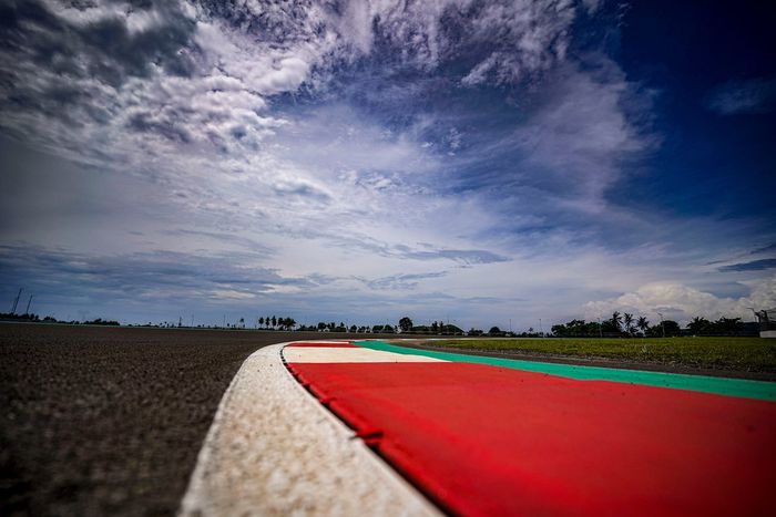 Aspectos de la pista de Mandalika