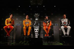 Joey Logano, Kyle Busch, Martin Truex JR, Kevin Harvick