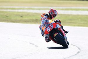 Marc Marquez, Repsol Honda Team, Damaged bike