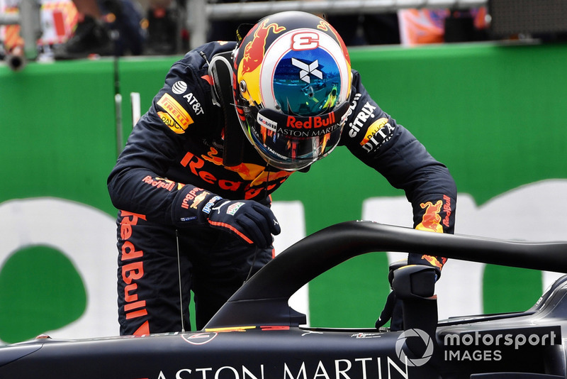 Daniel Ricciardo, Red Bull Racing en parc ferme