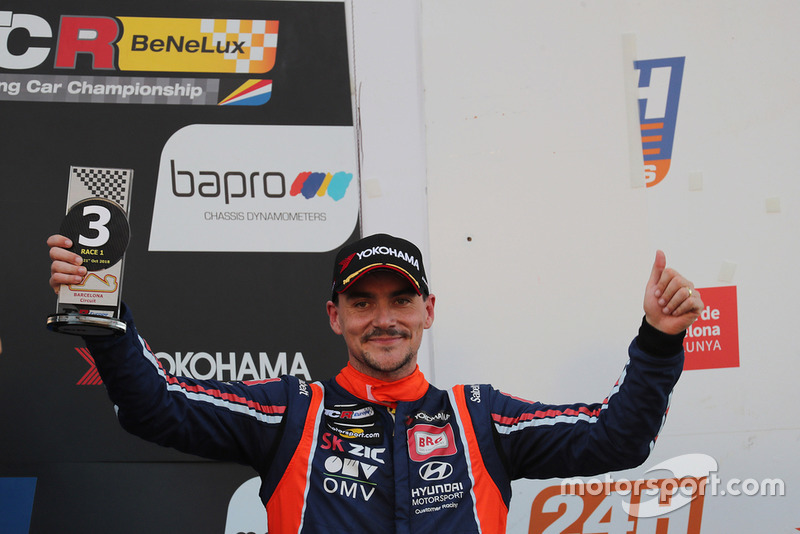 Podio: Norbert Michelisz, M1RA Hyundai i30 N TCR