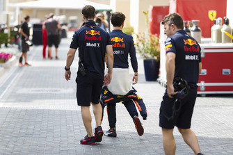 Pierre Gasly, Red Bull Racing, in the paddock