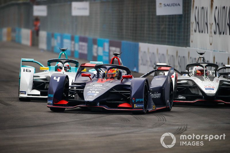 Robin Frijns, Envision Virgin Racing, Audi e-tron FE05 Maximilian Gunther, Dragon Racing, Penske EV-3, Oliver Turvey, NIO Formula E Team, NIO Sport 004
