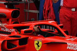 Le halo de la Ferrari SF-71H