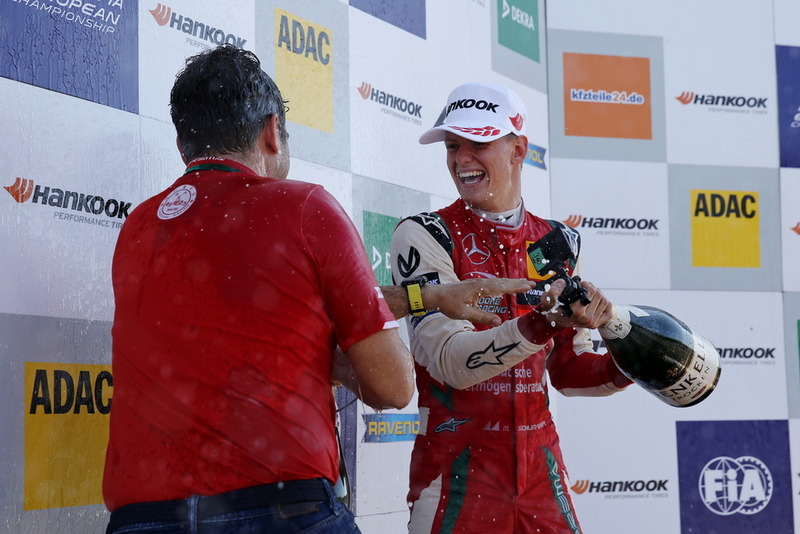 Podium: Mick Schumacher, PREMA Theodore Racing Dallara F317 - Mercedes-Benz