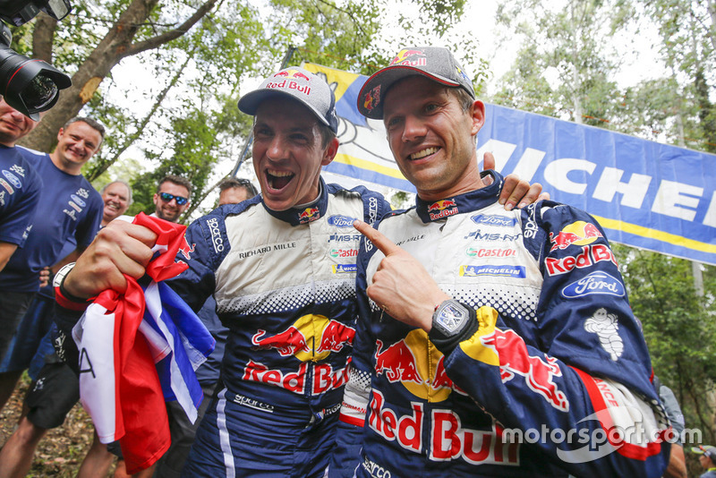 Les Champions WRC 2018 Sébastien Ogier, Julien Ingrassia, Ford Fiesta WRC, M-Sport Ford