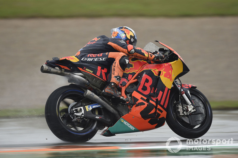 Pol Espargaro, Red Bull KTM Factory Racing, after crash