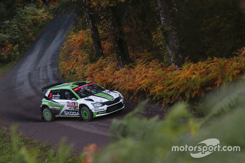 Kalle Rovanperä, Jonne Halttunen, Skoda Motorsport, Skoda Fabia R5