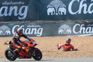 Jorge Lorenzo, Ducati Team after crash