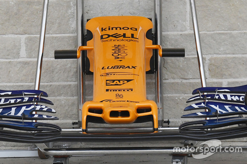 McLaren MCL33 front wing detail