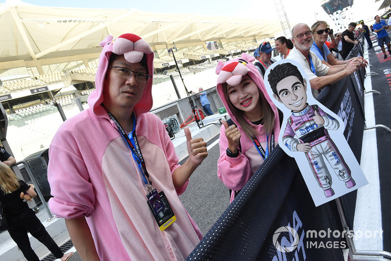 Esteban Ocon, Racing Point Force India fans