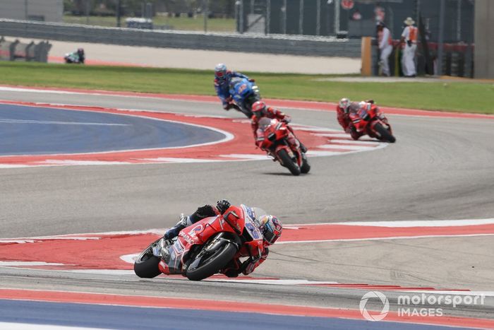 Martin, Bagnaia, Miller, Rins