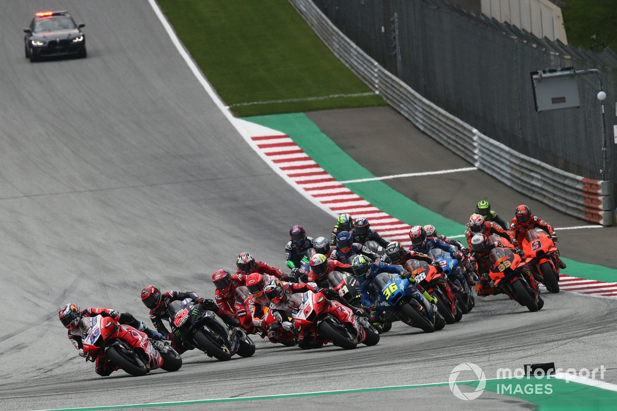 Jorge Martin, partenza gara Pramac Racing
