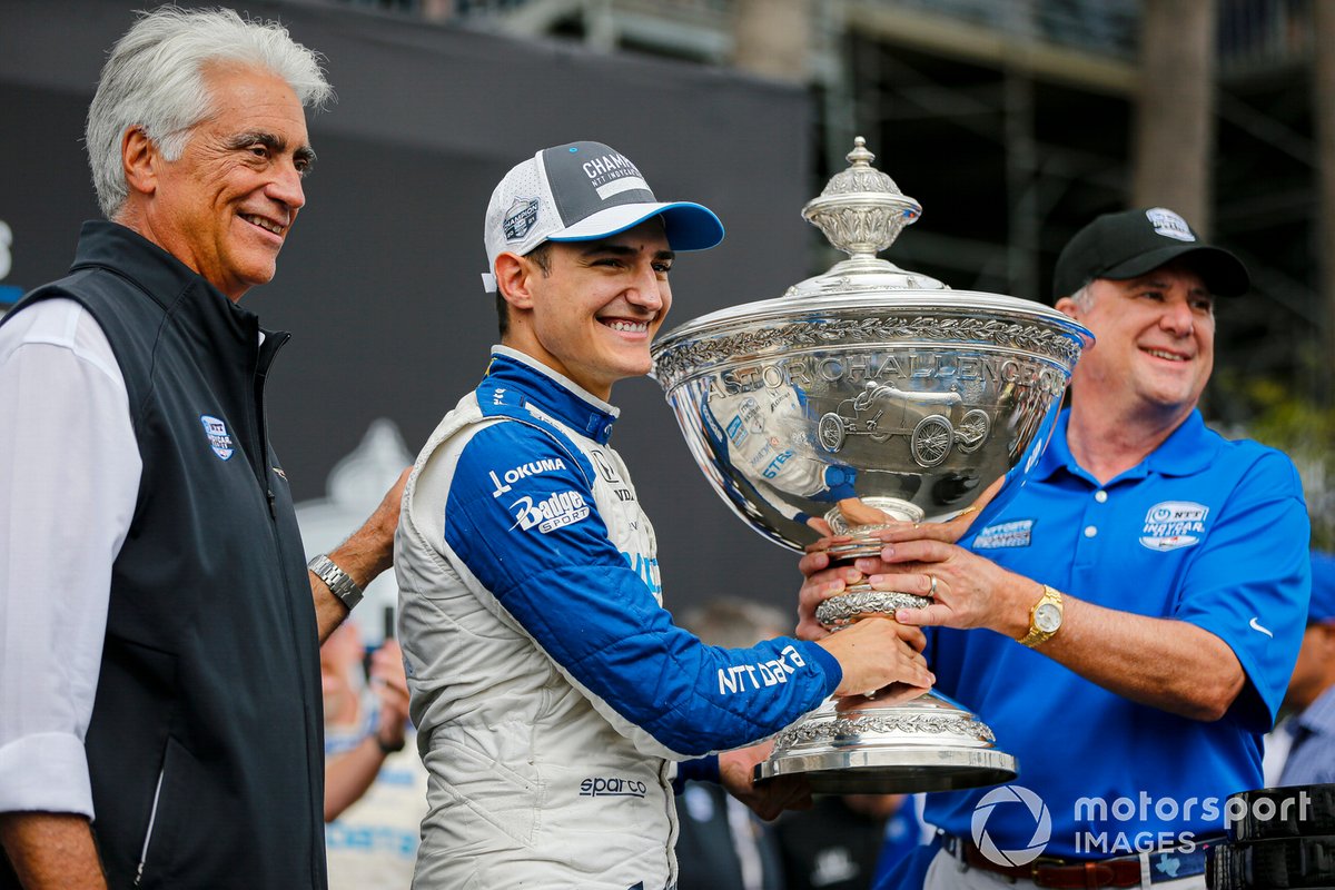 Alex Palou, Chip Ganassi Racing Honda gana el Campeonato de la NTT IndyCar Series