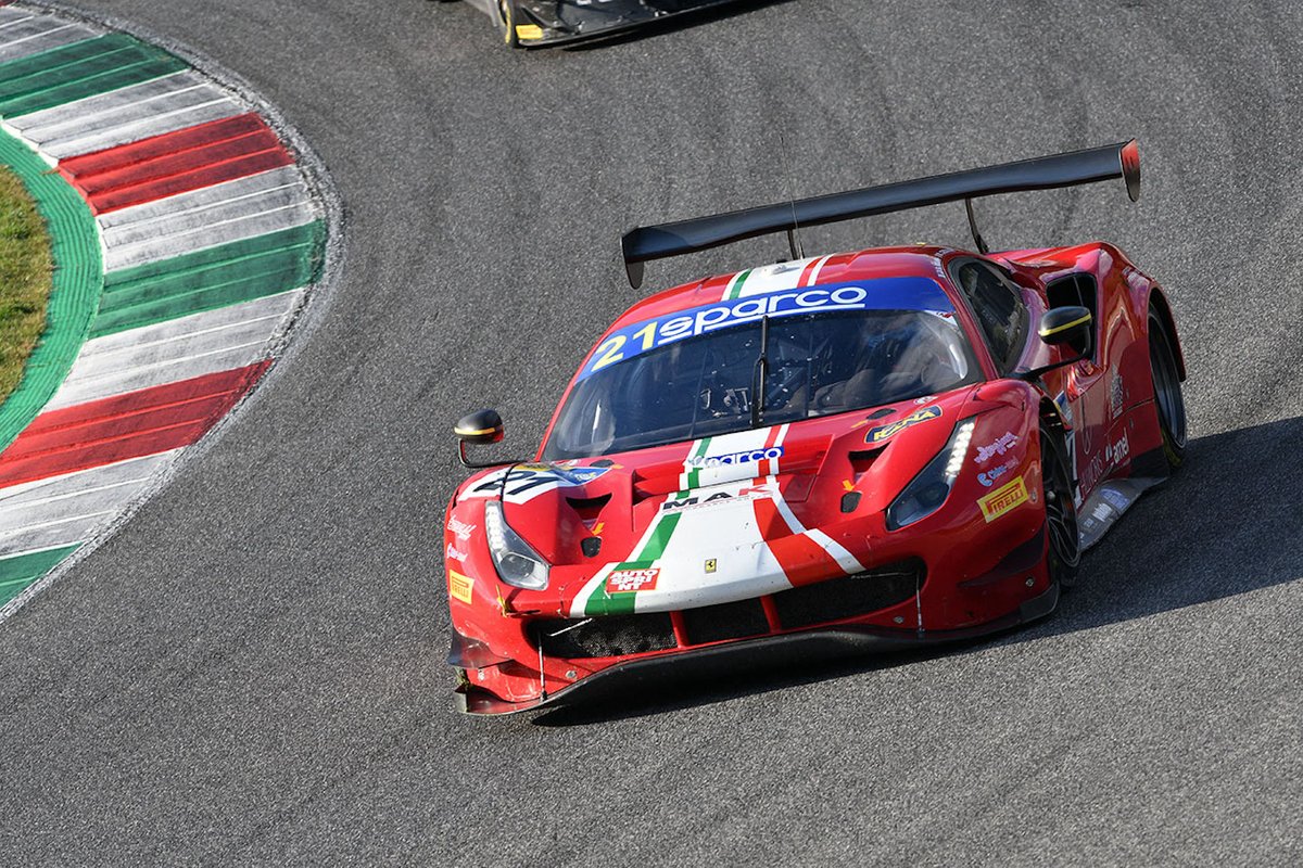 #21 AF Corse, Ferrari 488 GT3 Evo: Simon Mann, Matteo Cressoni