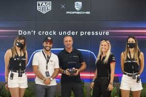 Massimiliano Montagnese, Team Malucelli alla premiazione Tag Heuer