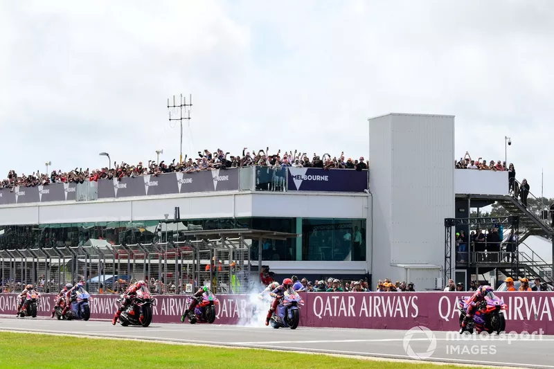 Marc Marquez, Gresini Racing, race start