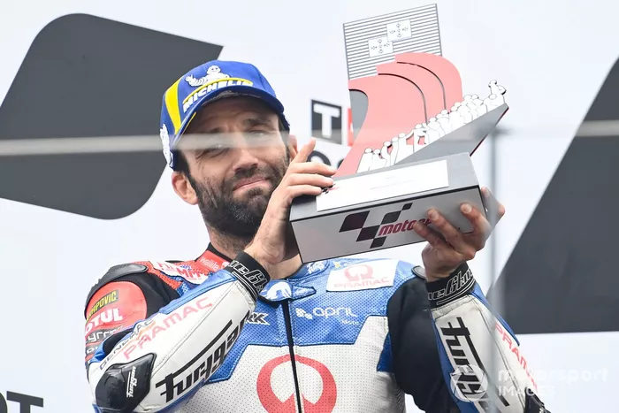 Podio: segundo lugar Johann Zarco, Pramac Racing