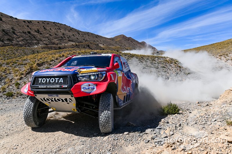 #300 Toyota Gazoo Racing Toyota Hilux: Nasser Al-Attiyah, Matthieu Baumel