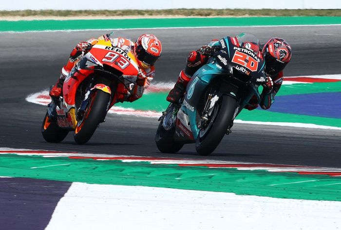 Fabio Quartararo, Petronas Yamaha SRT, Marc Márquez, Repsol Honda Team