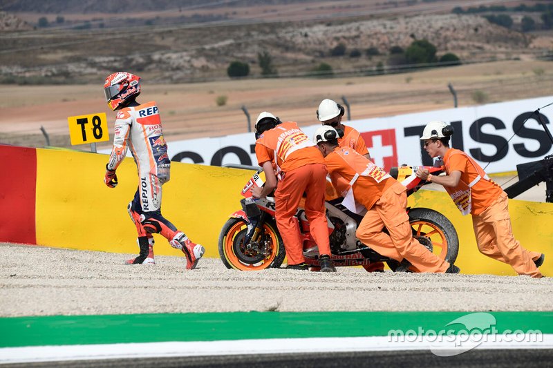 Accidente de Marc Márquez, Repsol Honda Team