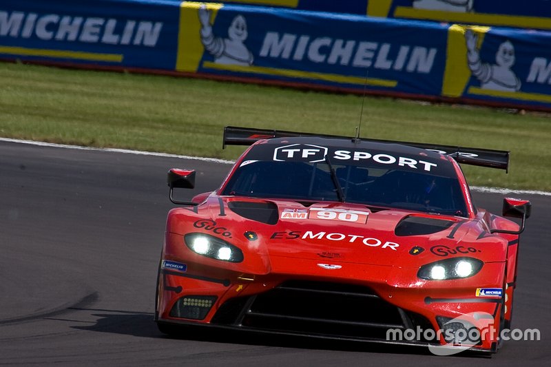 #90 TF SPORT Aston Martin Vantage AMR: Salih Yoluc, Charles Eastwood, Jonathan Adam