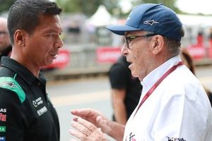Carmelo Ezpeleta, Dorna CEO, Razlan Razali, Petronas Yamaha SRT