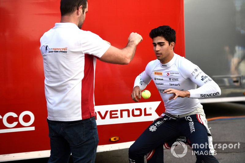Juan Manuel Correa, Sauber Junior Team by Charouz
