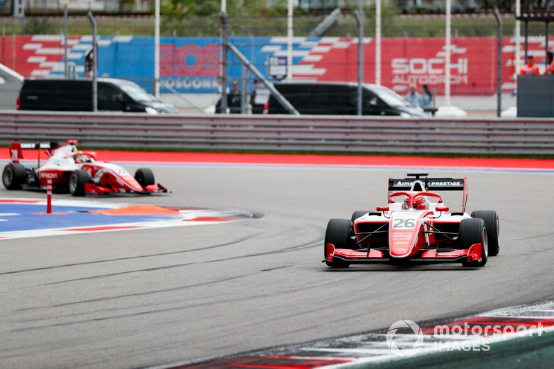 Marcus Armstrong, PREMA Racing y Robert Shwartzman, PREMA Racing