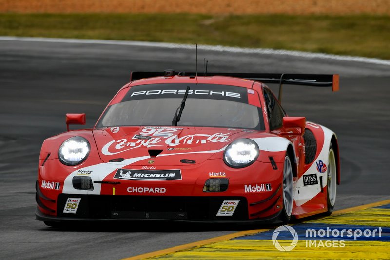 #912 Porsche GT Team Porsche 911 RSR, GTLM: Earl Bamber, Laurens Vanthoor, Mathieu Jaminet