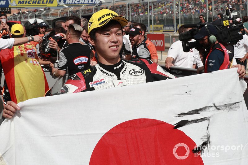 Second place Ai Ogura, Honda Team Asia