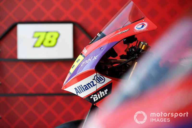 Detalle de la Tech3 E-Racing