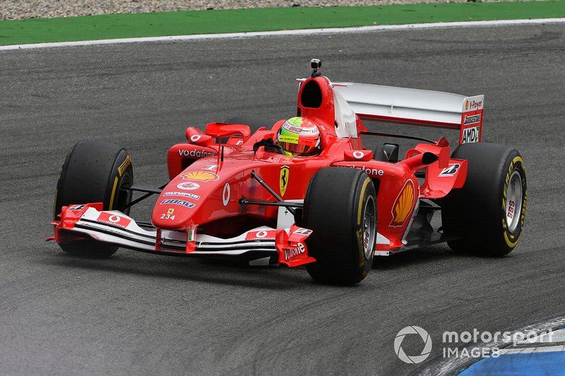 Mick Schumacher, Ferrari F2004