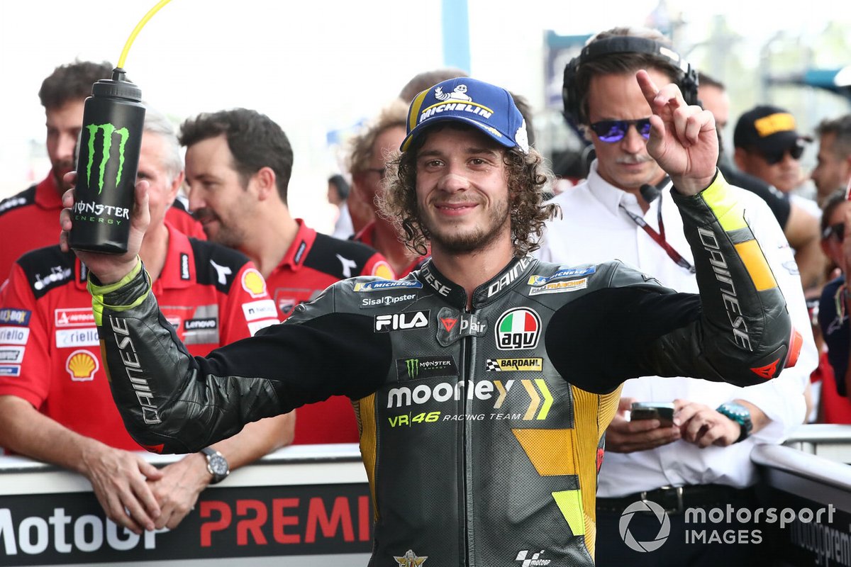 Polesitter Marco Bezzecchi, VR46 Racing Team