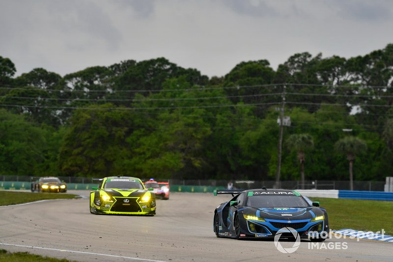 #86 Meyer Shank Racing w/ Curb-Agajanian Acura NSX GT3, GTD: Mario Farnbacher, Trent Hindman, Justin Marks