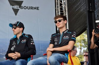 Robert Kubica, Williams Racing, George Russell, Williams Racing