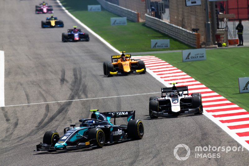 Nicholas Latifi, DAMS y Nyck De Vries, ART GRAND PRIX
