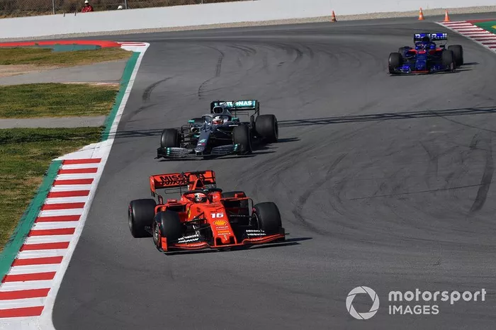 Charles Leclerc, Ferrari SF90, Lewis Hamilton, Mercedes-AMG F1 W10