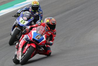 #6 HRC Honda Test Team: Stefan Bradl, #11 GRT Yamaha Official: Sandro Cortese