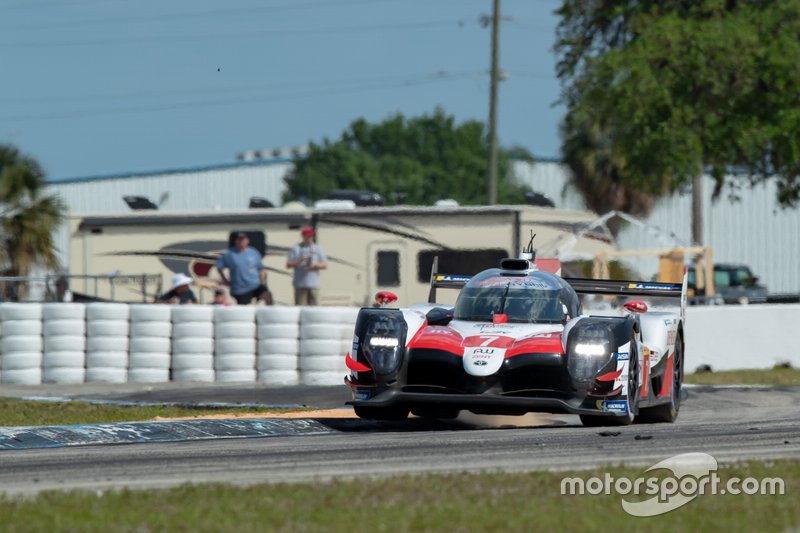 #7 Toyota Gazoo Racing Toyota TS050: Mike Conway, Jose Maria Lopez, Kamui Kobayashi