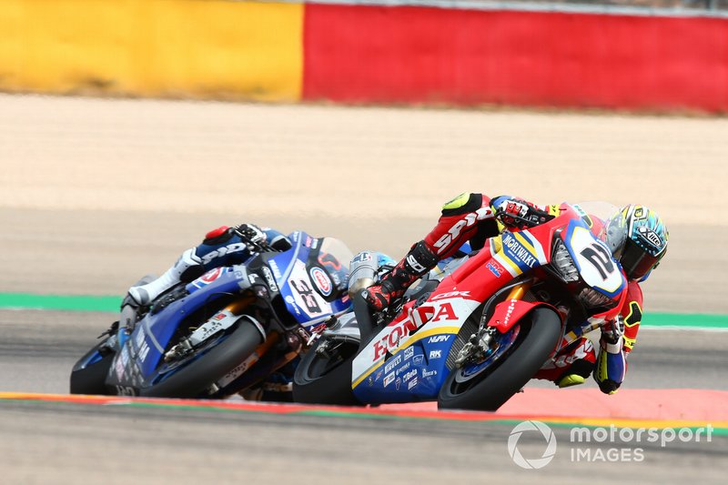 Leon Camier, Honda WSBK Team, Marco Melandri, GRT Yamaha WorldSBK