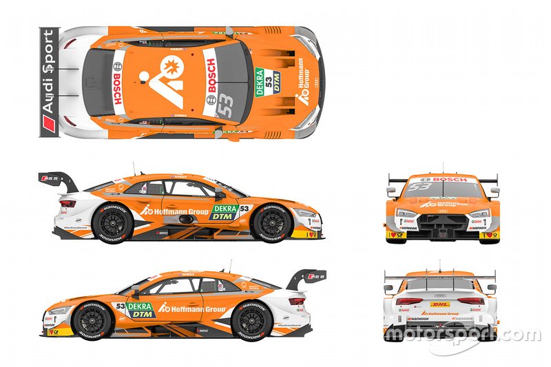 Автомобиль Audi RS5 DTM Джейми Грина