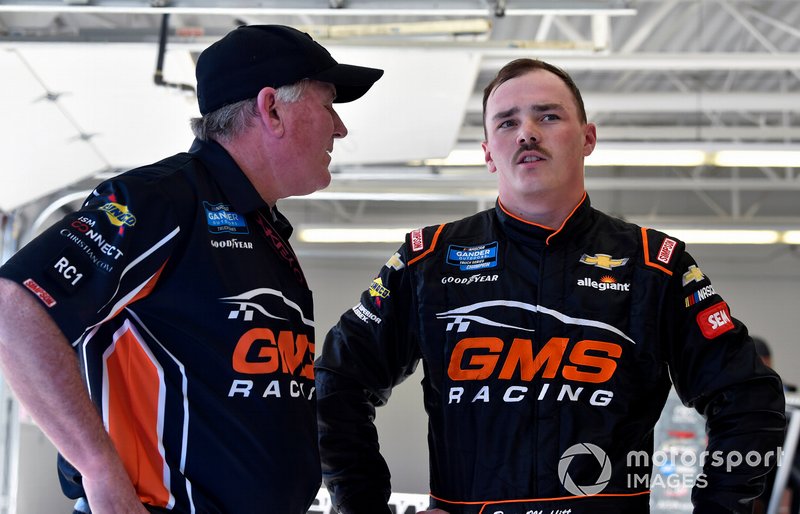 Brett Moffitt, GMS Racing, Chevrolet Silverado and Jerry Baxter