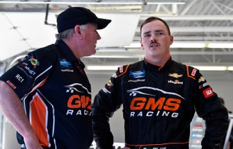 Brett Moffitt, GMS Racing, Chevrolet Silverado and Jerry Baxter