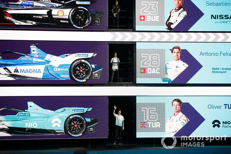 Sébastien Buemi, Nissan e.Dams, Antonio Felix da Costa, BMW I Andretti Motorsports, Oliver Turvey, NIO Formula E Team