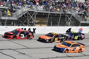 Austin Dillon, Richard Childress Racing, Chevrolet, Matt DiBenedetto, Leavine Family Racing, Toyota Camry Procore, Brad Keselowski, Team Penske, Ford Mustang and Jimmie Johnson, Hendrick Motorsports, Chevrolet Camaro Ally