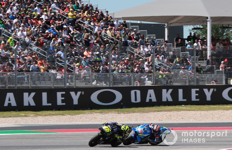Valentino Rossi, Yamaha Factory Racing, Alex Rins, Team Suzuki MotoGP
